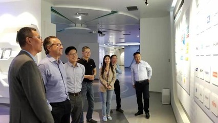 冠捷科技副总裁Nico考察AOC中国北区市场
